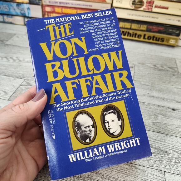 THE VON BULOW AFFAIR William Wright 1984 First‎ Dell Printing Paperback - Picture 1 of 13